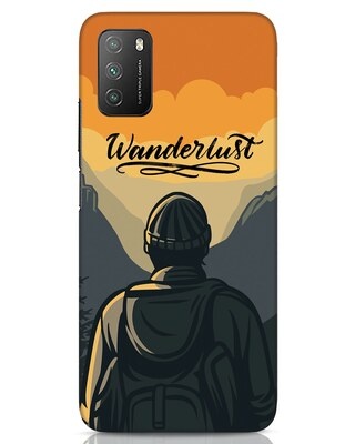Shop Wanderlust Man Xiaomi Poco M3 Mobile Cover-Front