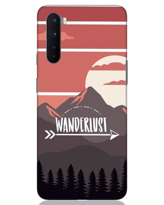 Shop Wanderlust Mountains OnePlus Nord Mobile Covers-Front