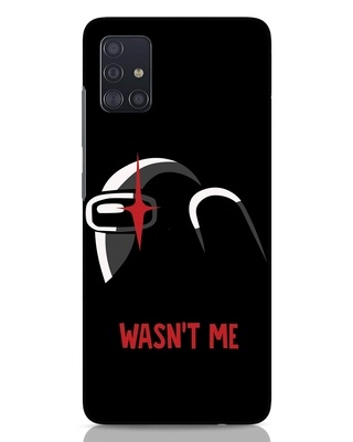 Shop Wasnt Me Samsung Galaxy A51 Mobile Cover-Front