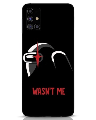 Shop Wasnt Me Samsung Galaxy M31s Mobile Cover-Front