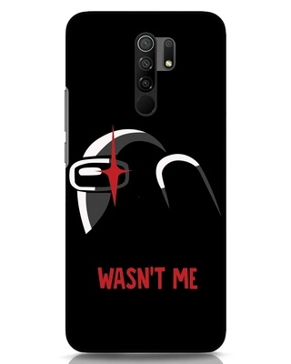 Shop Wasnt Me Xiaomi Redmi 9 Prime Mobile Covers-Front