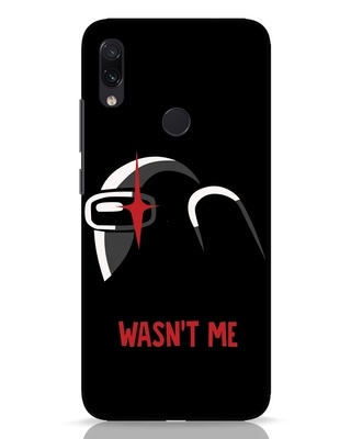 Shop Wasnt Me Xiaomi Redmi Note 7 Pro Mobile Cover-Front