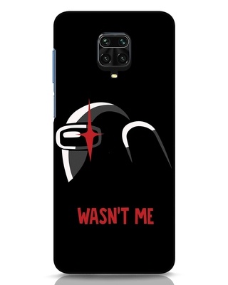 Shop Wasnt Me Xiaomi Redmi Note 9 Pro Max Mobile Covers-Front