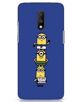 Shop Weirdo Minion OnePlus 7 Mobile Cover-Front