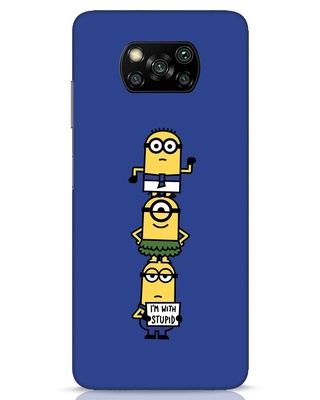 Shop Weirdo Minion Xiaomi Poco X3 Pro Mobile Cover-Front