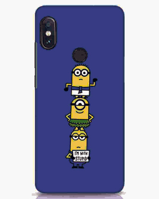 Shop Weirdo Minion Xiaomi Redmi Note 5 Pro Mobile Cover-Front