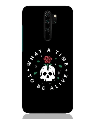 Shop What A Time To Be Alive Designer Hard Cover for Xiaomi Redmi Note 8 Pro-Front