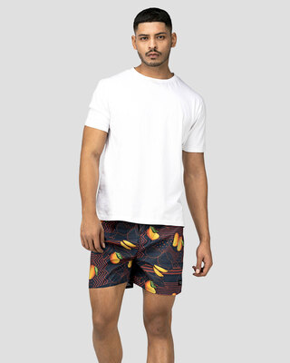 Shop Whats Down Orange Mango Boxer-Front