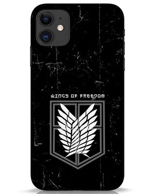 Shop Wings Of Freedom iPhone 11 Mobile Cover-Front