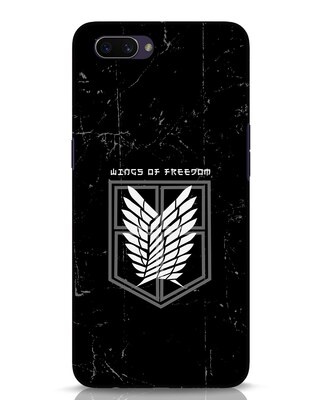 Shop Wings Of Freedom Oppo A3S Mobile Cover-Front