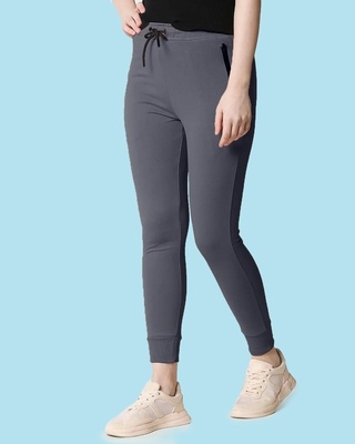 Shop Women Jogger Pants With Zipper-Front