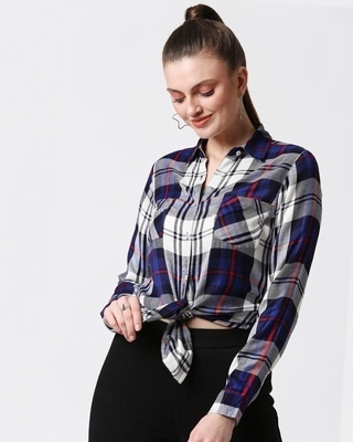 Shop Women's Checks Shirt-Front