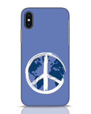 Shop World Peace Designer Hard Cover for iPhone X-Front