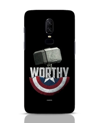 Shop Worthy Captian Designer Hard Cover for OnePlus 6-Front