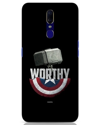 Shop Worthy Captian Designer Hard Cover for Oppo F11-Front