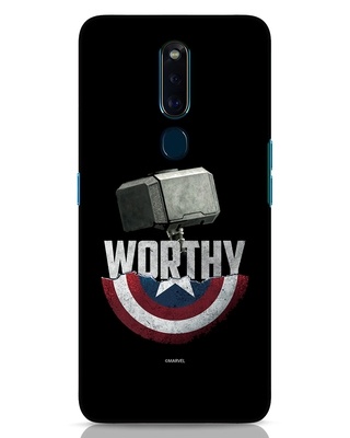 Shop Worthy Captian Designer Hard Cover for Oppo F11 Pro-Front
