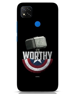 Shop Worthy Captian Designer Hard Cover for Xiaomi Redmi 9-Front