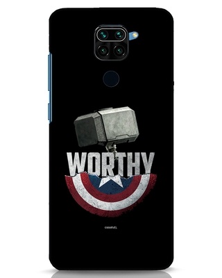 Shop Worthy Captian Designer Hard Cover for Xiaomi Redmi Note 9-Front