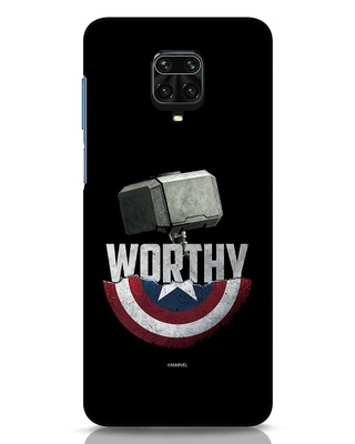 Shop Worthy Captian Designer Hard Cover for Xiaomi Redmi Note 9 Pro Max-Front