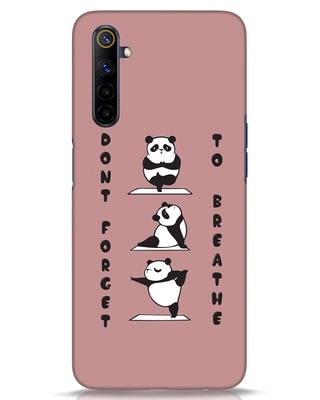 Shop Yogi Panda Designer Hard Cover for Realme 6i-Front