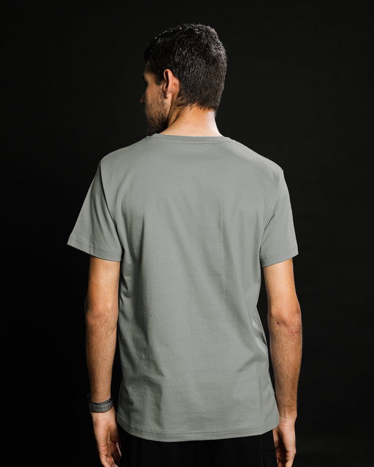 Buy 100% Desi Half Sleeve T-Shirt for Men grey Online at Bewakoof