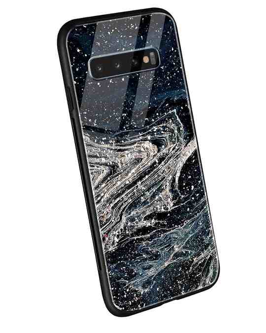 Shop Abstract Glitter Samsung Galaxy S10 Mobile Cover-Back