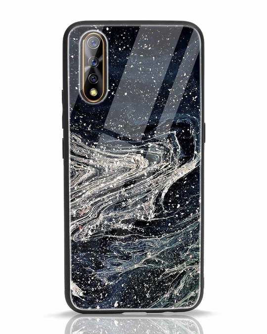 Shop Abstract Glitter Vivo S1 Glass Mobile Cover-Front