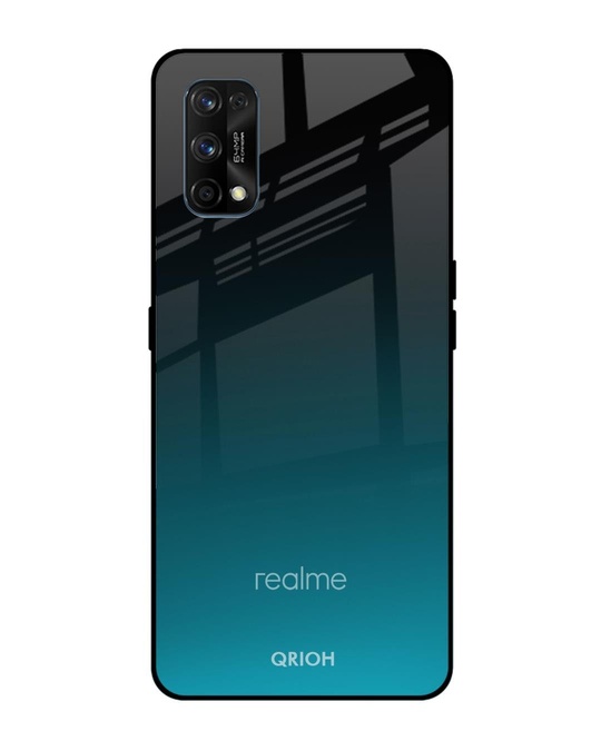 Shop Ultramarine Printed Premium Glass Cover for Realme 7 Pro (Shock Proof, Lightweight)-Front