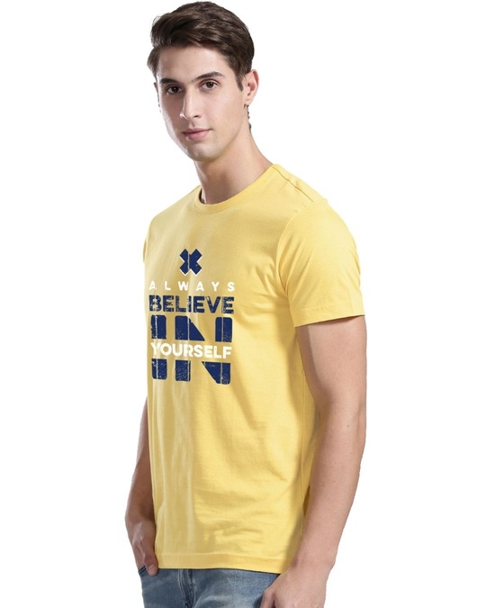 Shop Believe In Yourself Printed T Shirts For Men-Design