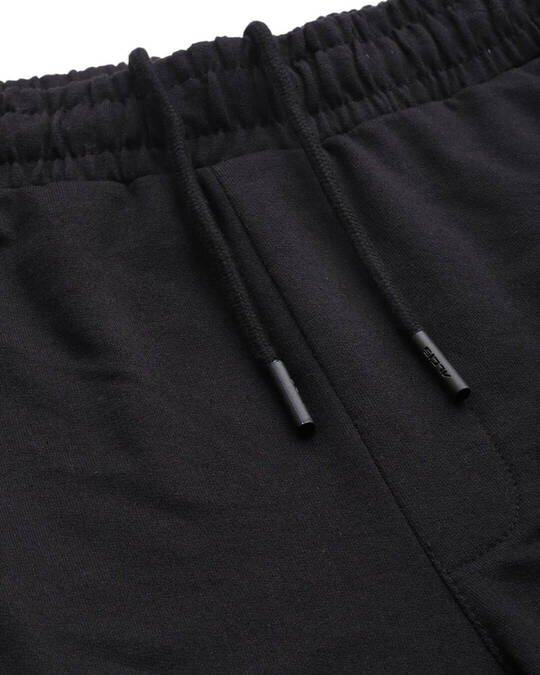 Shop Men's Black Solid Track Pants