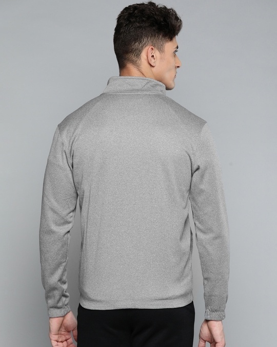 Shop Men's Grey Open Front Slim Fit Jacket-Design