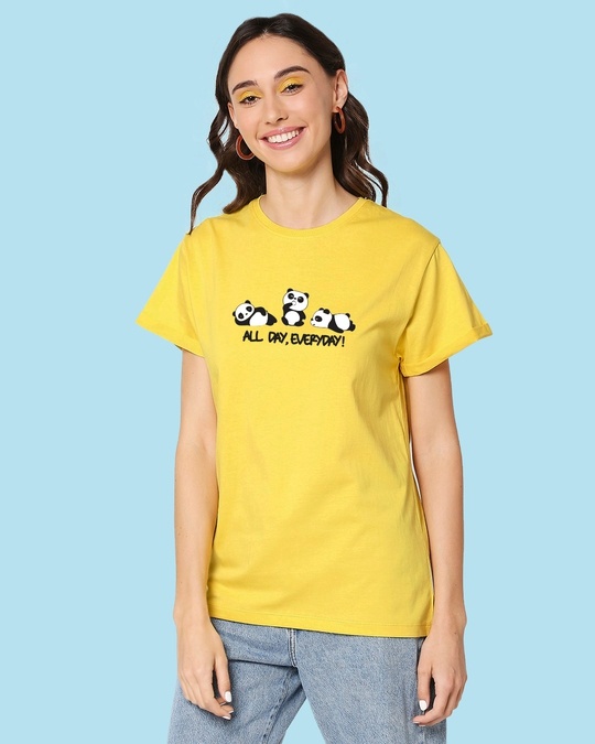 Shop All Day Everyday Women's Boyfriend T-shirt-Front