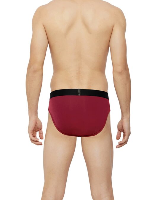 Shop Dario Solid Micro Modal Blue, Green And Red Men's Brief (Pack Of 3)