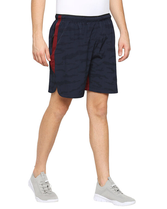 Shop Men's Blue Solid Regular Shorts-Design