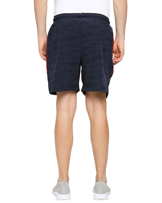 Shop Men's Blue Solid Regular Shorts-Full
