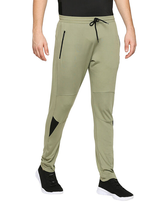 green track pants men