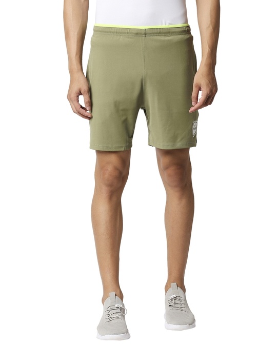 Shop Solid Men Pista Regular Shorts-Front