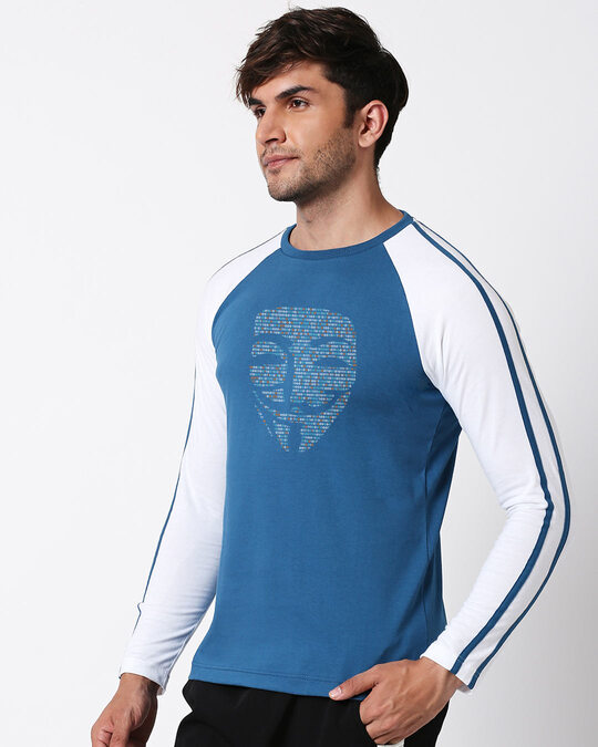 Shop Anonymous Digital Full Sleeves Raglan T-Shirt-Design