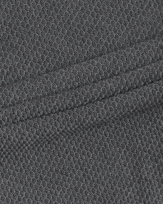 Shop Anthra Melange Solid Flat Knits Sweater