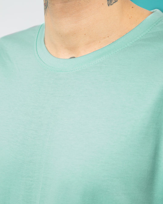 Buy Aqua Green Full Sleeve T-Shirt for Men green Online at Bewakoof