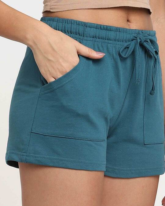 Shop Atlantic Deep Solid Regular Fit Shorts