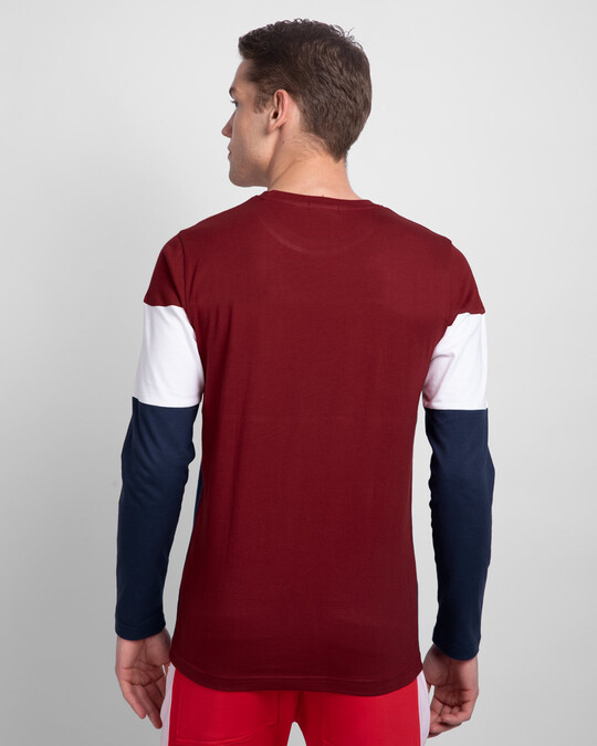 Shop Attitude Block color block T-Shirt-Back