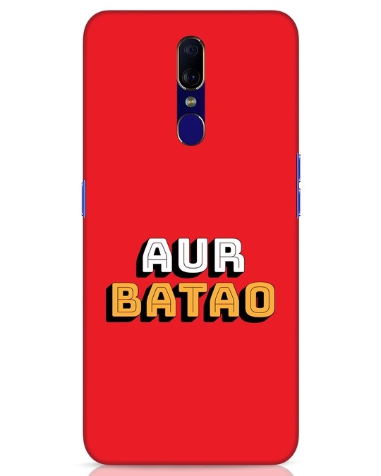 Buy Aur Batao Oppo F11 Mobile Case Online at ₹199.0 - Bewakoof.com