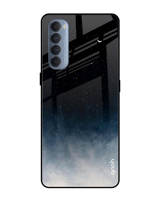 Shop Aura Printed Premium Glass Cover for Oppo Reno 4 Pro (Shock Proof, Lightweight)-Front