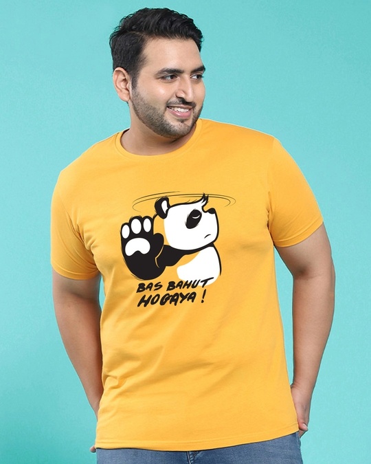 Shop Bas Bahut Hogaya Half Sleeve T-Shirt-Front