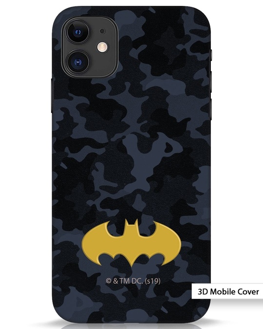 Shop Batman Camo iPhone 11 3D Mobile Cover-Front