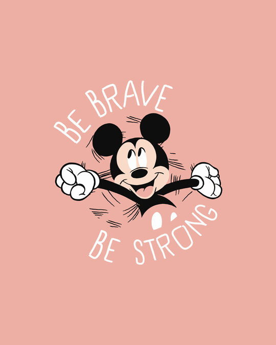 Shop Be Brave Be Strong Boyfriend T-Shirt (DL) Misty Pink