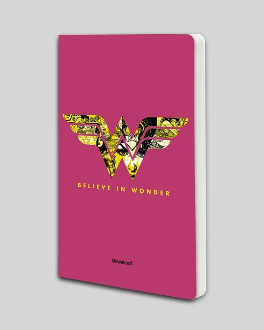Shop Believe in Wonder Notebook-Back