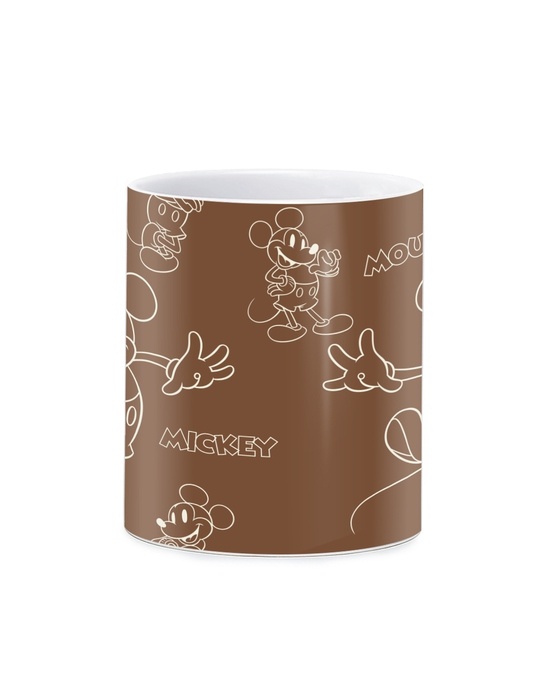 Shop Mickey AOP  Ceramic Mug,  (320ml, Brown, Single Piece)-Design