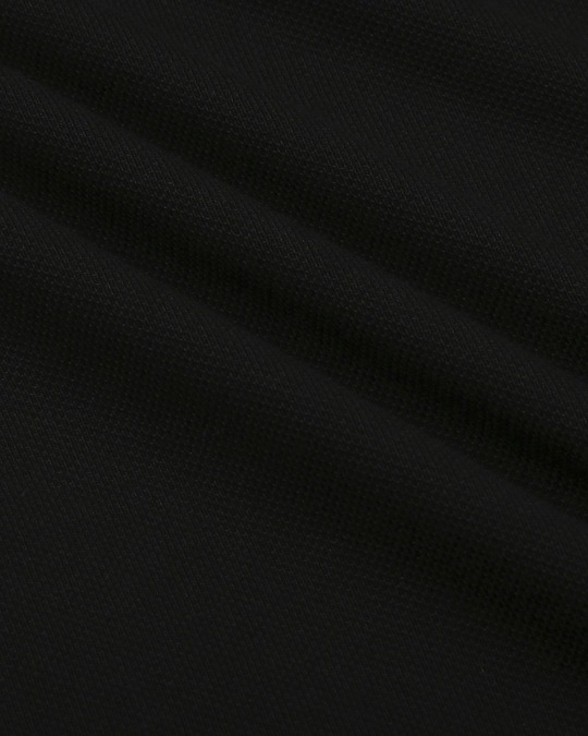 Shop Black Mandarin Collar Half Sleeve Shirt